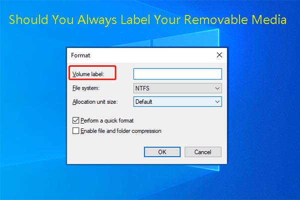 Should You Always Label Your Removable Media? Check Answers