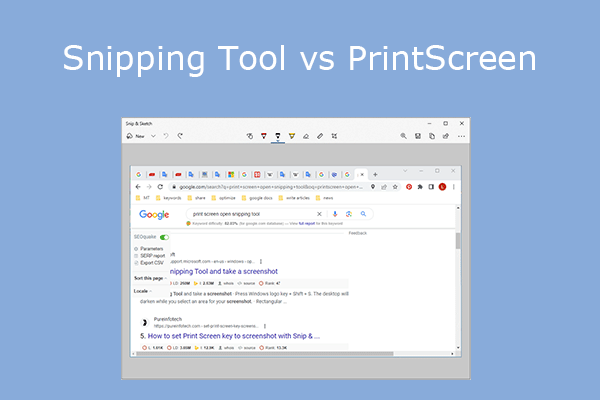 Snipping Tool vs PrintScreen: What’s the Difference?