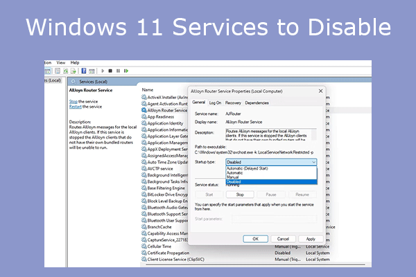 Windows 11 Services to Disable Safely for Performance