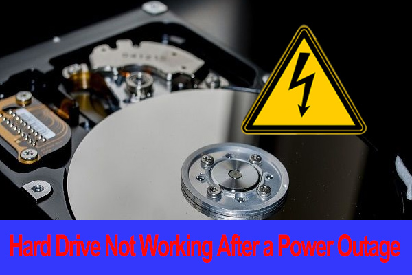 6 Ways to Fix Hard Drive Not Working After a Power Outage
