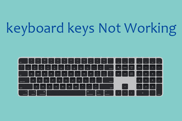5 Ways to Fix Some Keys on Keyboard Not Working