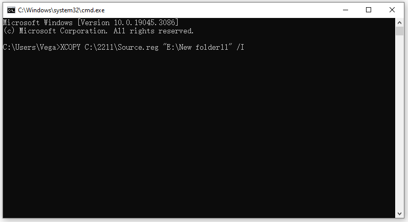 move all file in folder cmd
