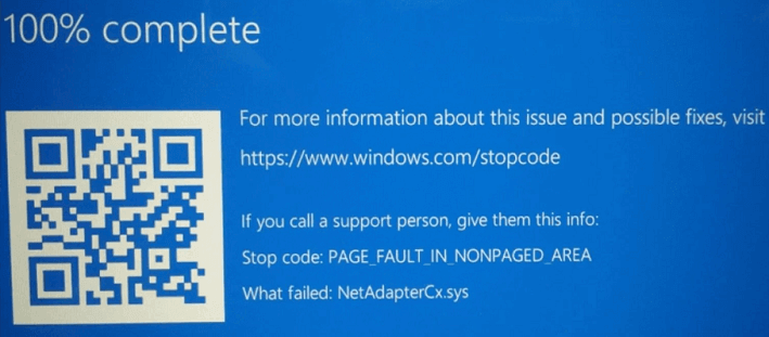 NetAdapterCx.sys BSOD error