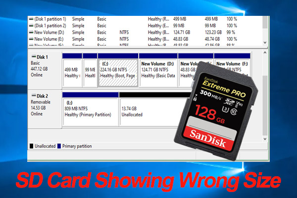 SD Card Showing Wrong Size? Restore It to Full Capacity Now