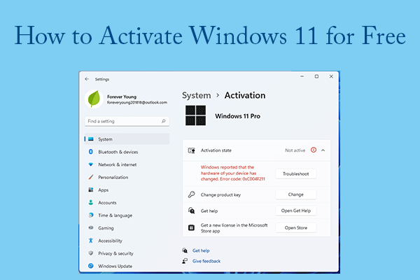 How to Activate Windows 11 for Free – 2 Easy Ways