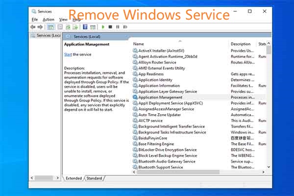 How to Remove Windows Service on Windows 10? [3 Methods]
