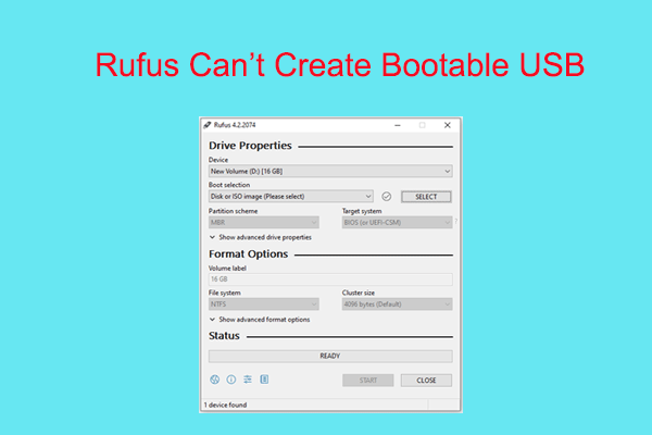 Rufus - Create bootable USB drives the easy way