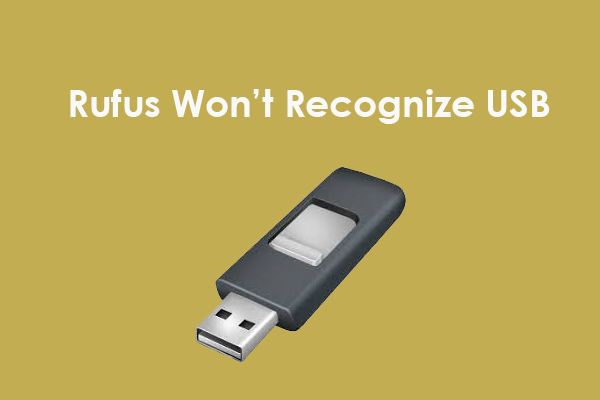 Rufus Won’t Recognize USB? Here’s the Full Guide