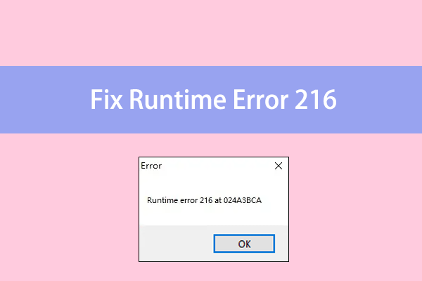 Runtime Error 216: What Is It? & How to Fix it?