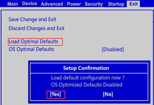 reset BIOS