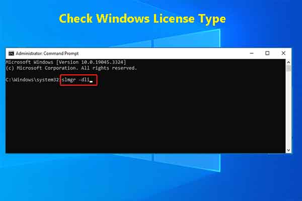Tutorial: Check Windows License Type Is Retail, OEM, or Volume
