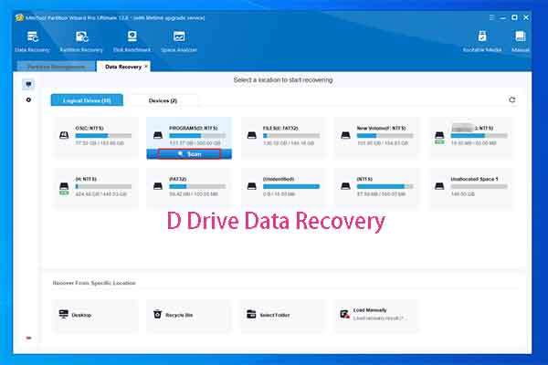 D Drive Data Recovery: How to Recover D Drive Data Effectively