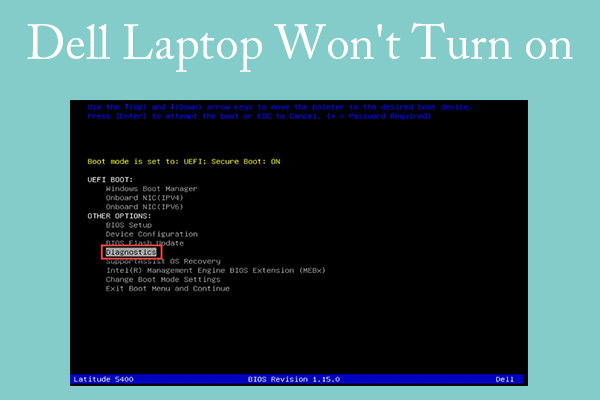 What to Do If Your Dell Laptop/Computer Won’t Turn on?