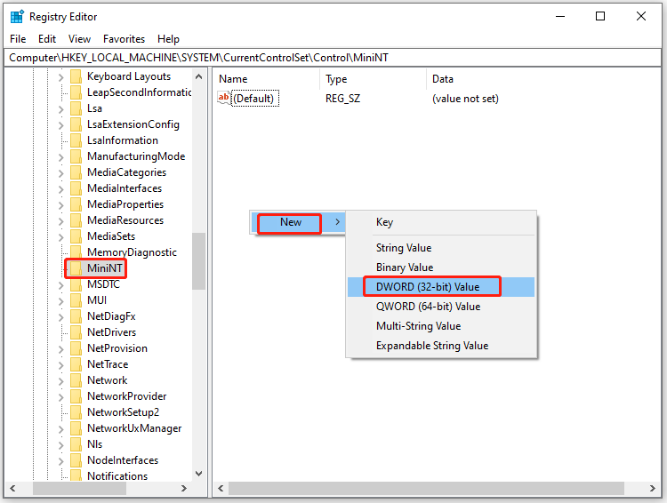 create a caller entry