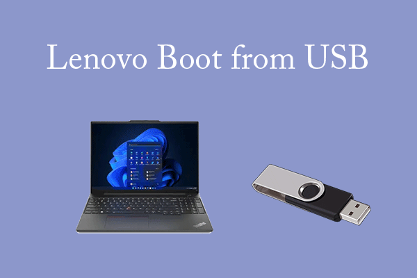 How to Make Lenovo Boot from USB Step by Step