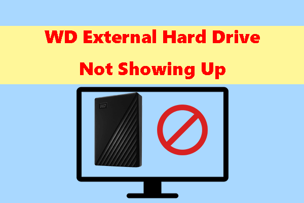 How to Fix the “WD External Hard Drive Not Showing Up” Issue
