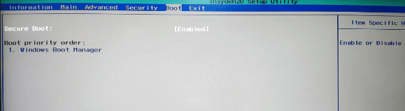 Windows Boot Manager is nan only action successful BIOS
