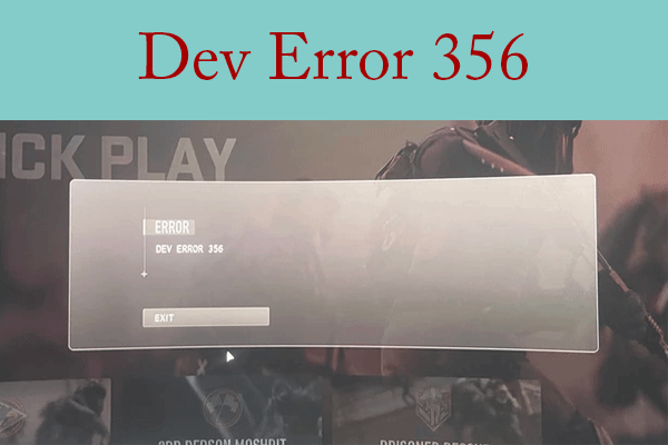 How to Fix the MW2 Dev Error 356? 5 Solutions!