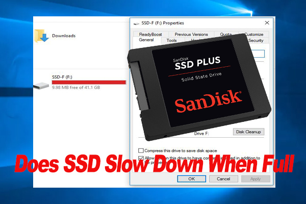 Does SSD Slow Down When Full? Get the Answer Now