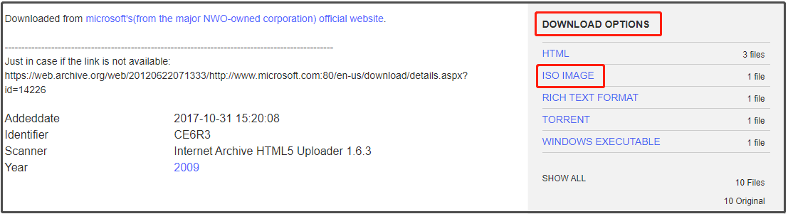 download Windows Embedded CE 6.0 ISO image