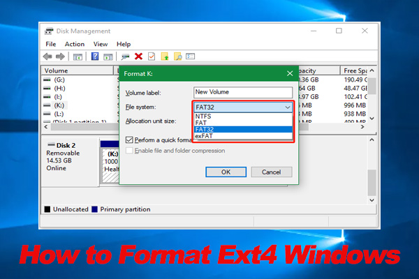 How to Format Ext4 Windows 11/10/8/7? [Step-by-Step Guide]