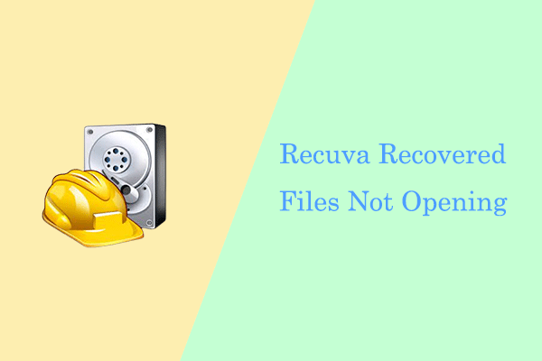 Recuva Recovered Files Not Opening? Here’s How to Fix It!