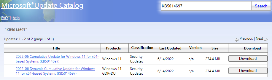 Download link & Changelog: Windows 11 update KB5014697 - WinCentral