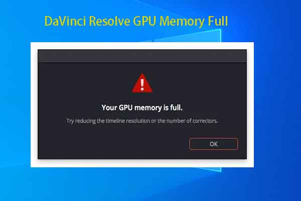 Top 5 Fixes for DaVinci Resolve GPU Memory Full