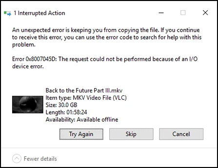8 Solutions to the I/O Device Error on External Hard Drives