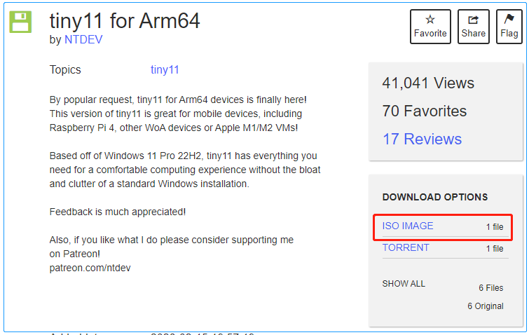 Tiny11 for Arm64 Download & Install on Raspberry Pi 4