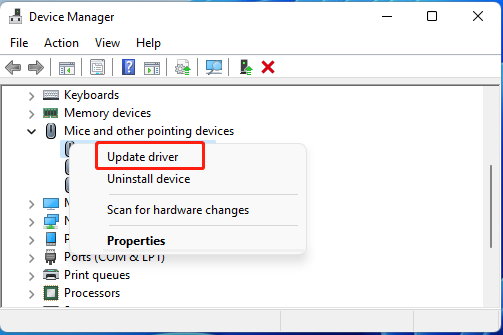 update touchpad driver