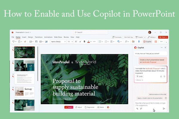 Use Copilot to Make Your PowerPoint Presentation Better
