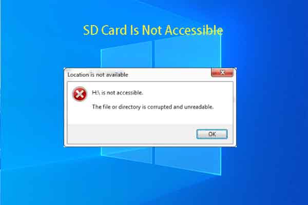 SD Card Is Not Accessible: Cases, Causes, Fixes, and Recovery