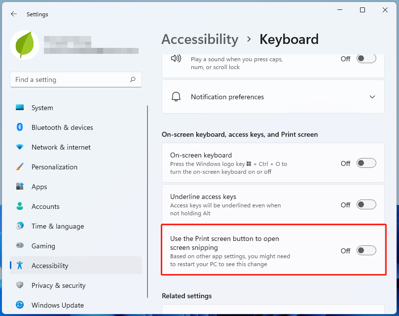 [Solved] Snipping Tool Keeps Opening Automatically on Win 11