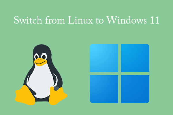 how to switch back to windows 11 from linux