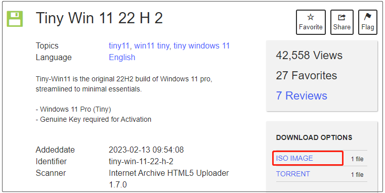 Download Tiny11 ISO for PC [Lightweight Windows 11] Free