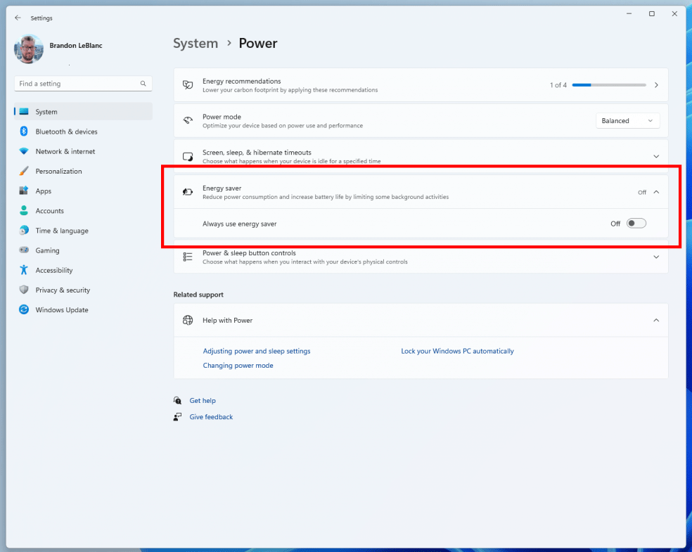 What Is Windows 11 New Energy Saver Mode & How to Enable It