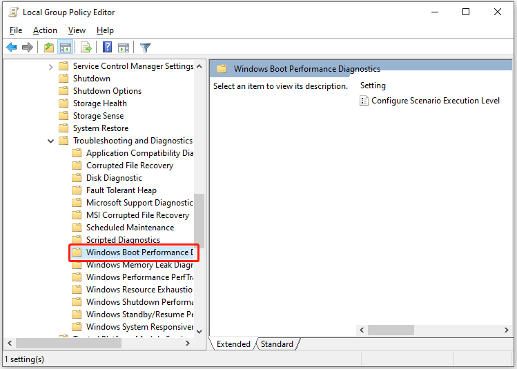 Windows Boot Performance Diagnostics How to Activate It