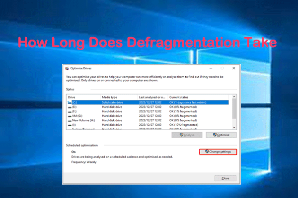 How Long Does Defragmentation Take? Look Here!