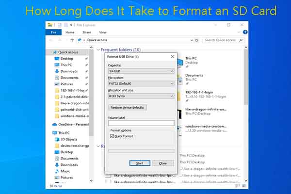 How Long Does It Take to Format an SD Card? Here’re Answers
