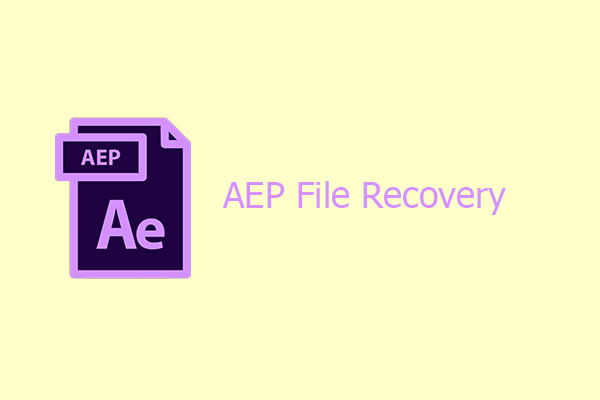 How to Recover Unsaved/Deleted Adobe After Effects Projects?