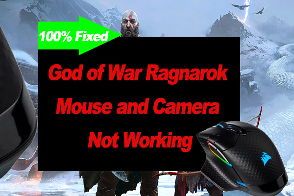 god of war ragnarok mouse movement not working