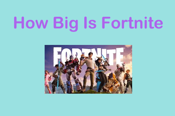 How Big Is Fortnite in 2026? Why Does It Take So Much Space?