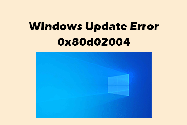 Essential Guide to Solving Windows Update Error 0x80d02004