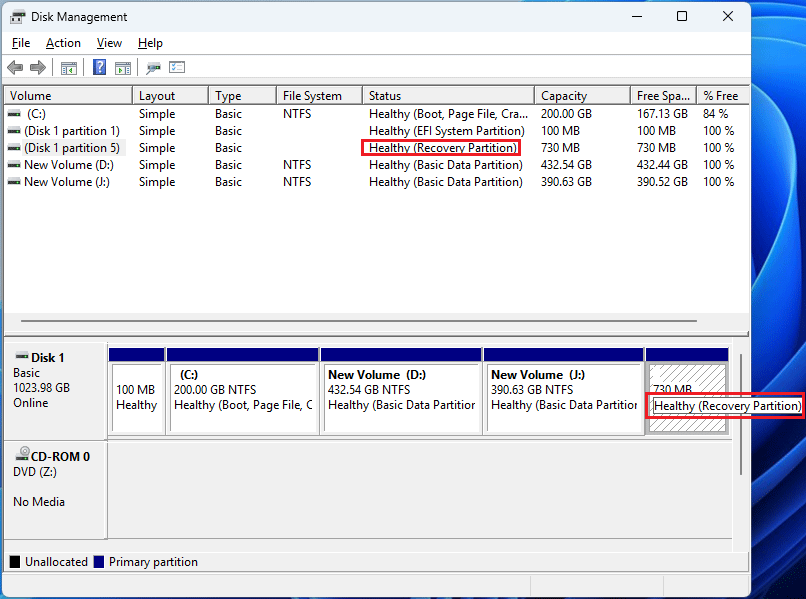 Why Do I Have Multiple Recovery Partitions Win11/10 & How to Fix