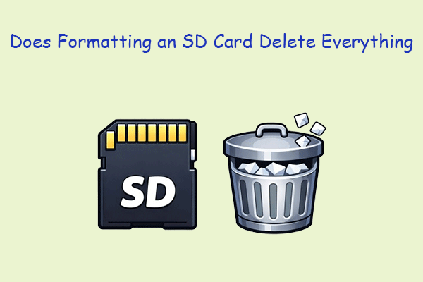 Does Formatting an SD Card Delete Everything? [Full Guide]