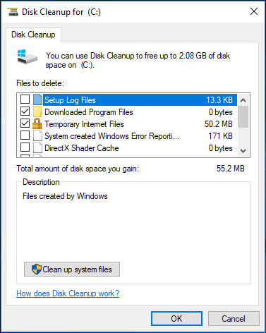 d drive full windows 10