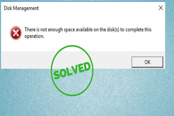 ms access not enough space on disk error