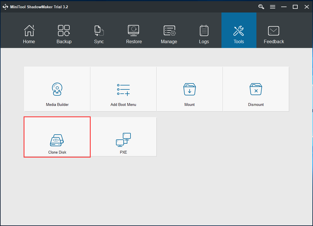 damper Forældet blok MiniTool Programs Help to Clone Hard Drive to Smaller SSD