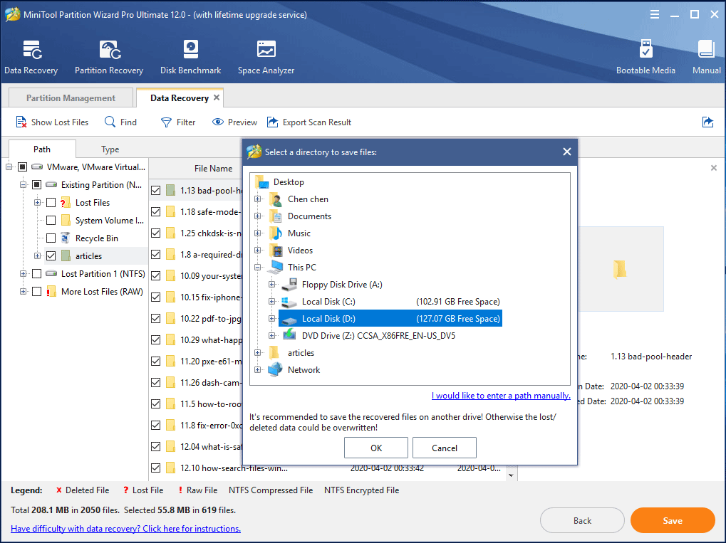 hard drive not initialized recover data